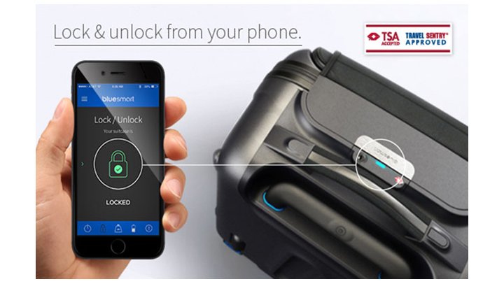 Lock&unlock from your phone. 어플리케이션 블루스마트의 사용 사진.