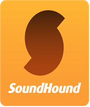 사운드하운드의 하운드 마크. 'SoundHound'